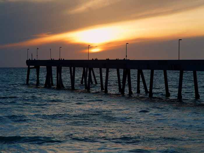 San Mateo County ocean view sunset